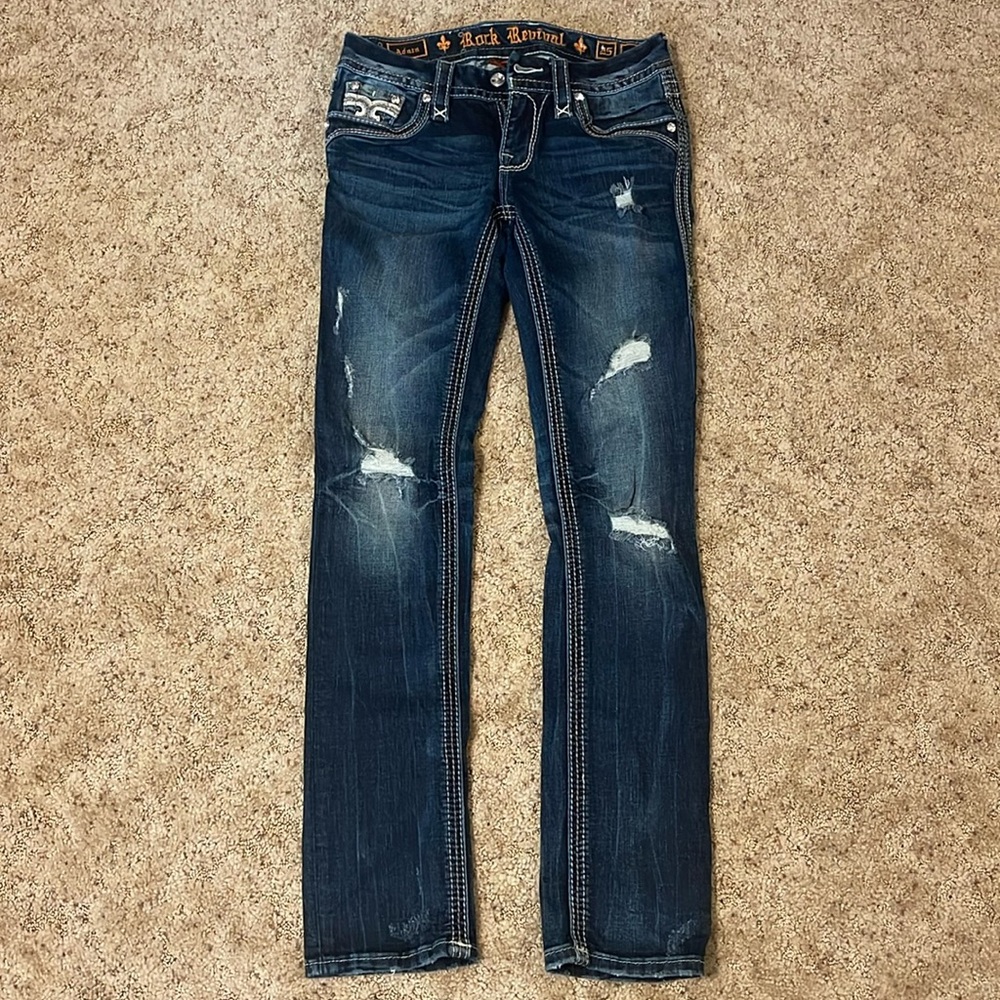 Rock Revival Adara Straight Jeans/ Like New-Excellent Condition
